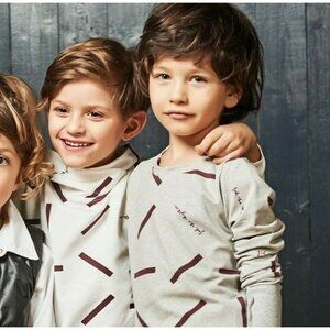 BOOSO Boy's Tee Shirt 2/3 Feel The Rhythm Kloo Gra